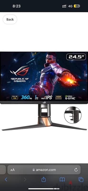 asus 360hz for sale 1