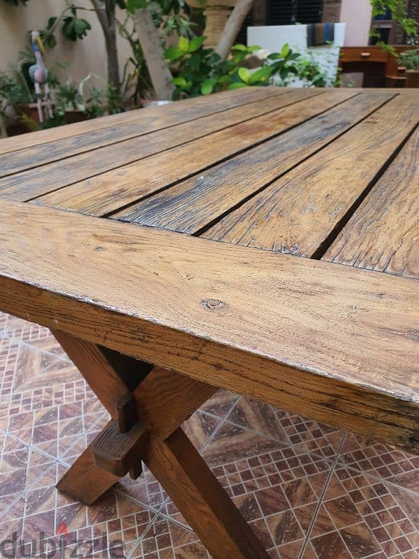 wooden table 4