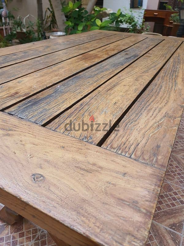 wooden table 5