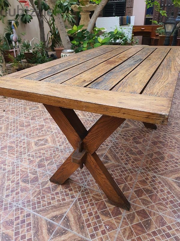 wooden table 6