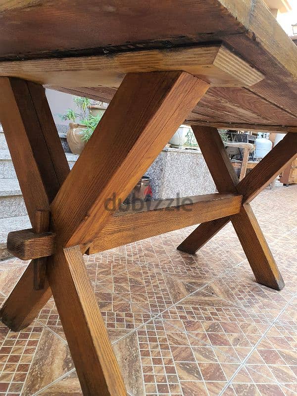 wooden table 7