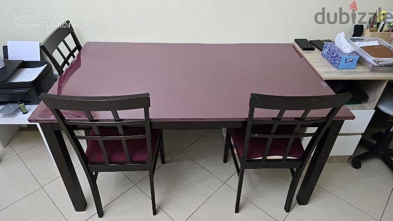 6 seaters dining table 2