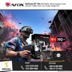 Afox GeForce GT 730 4GB DDR3 Graphics Card 0