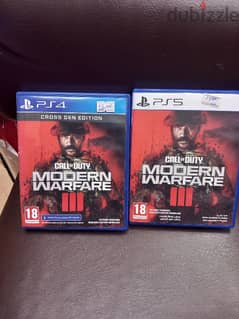 ps4&ps5 modern warfare 3 0