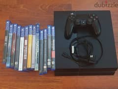 PS4 with 13 popular games 0