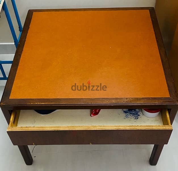 URGENT SALE. !! Square Table with 1 drawer 1