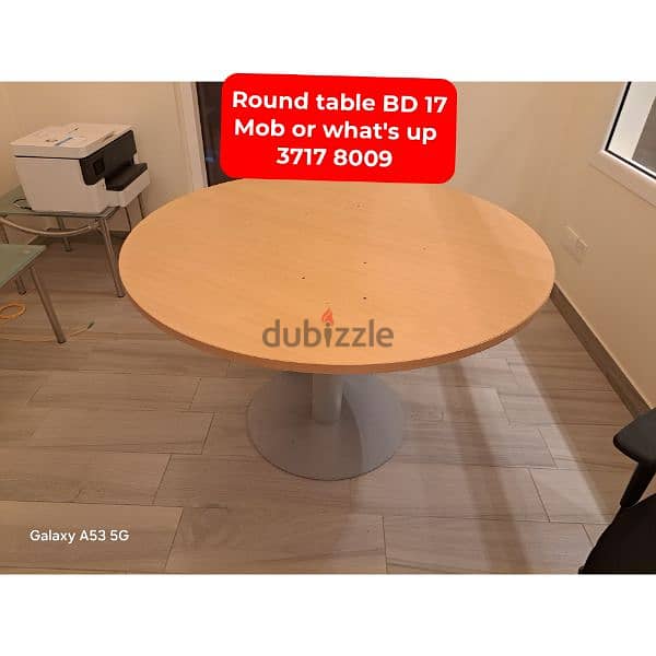 Office glass table and other household items for sale with delivery 4