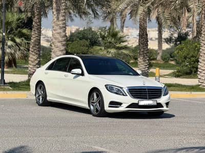 Mercedes-Benz S-400  / 2016 White