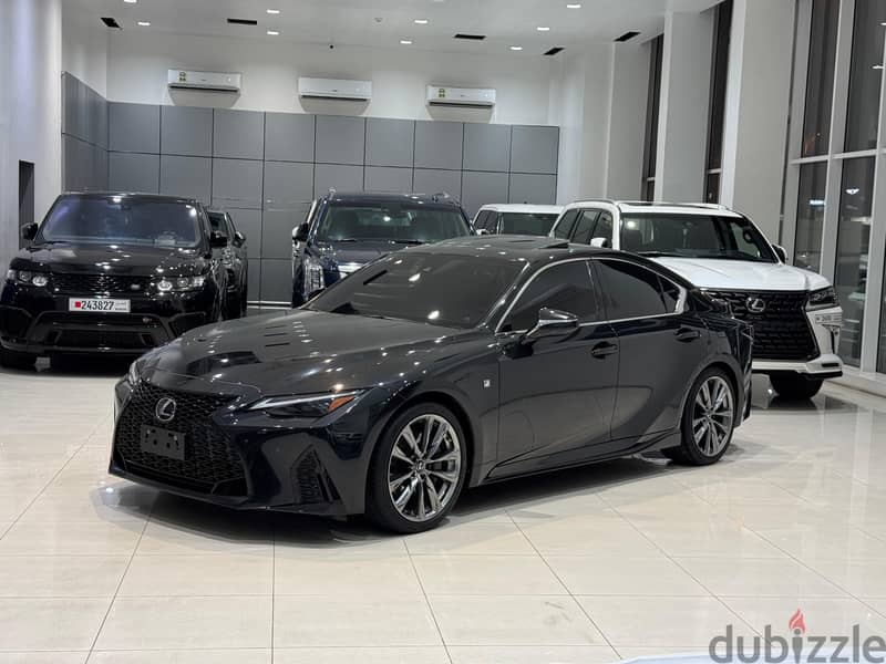 Lexus IS 350 2021 Black 1