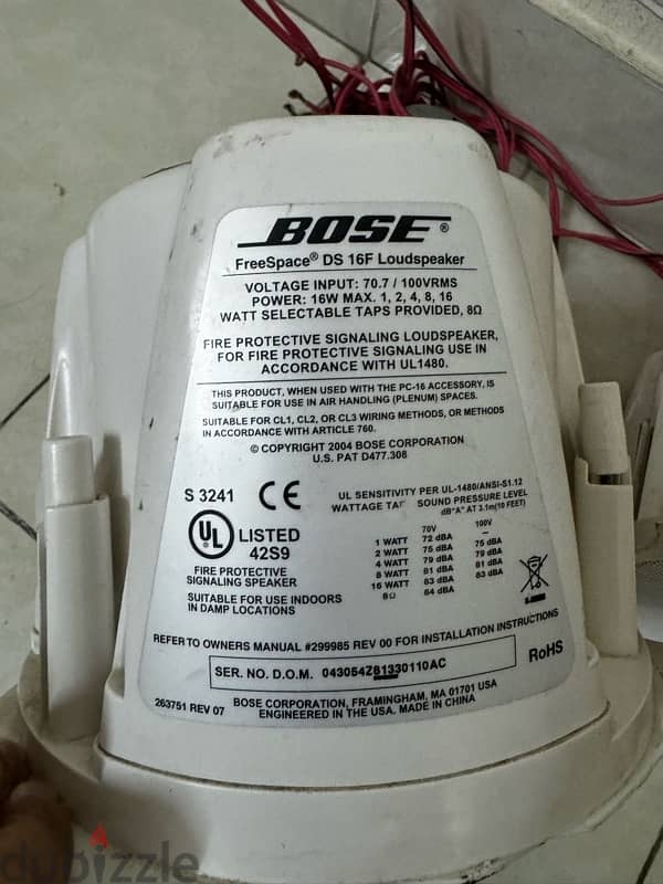 Bose FreeSpace DS 16F 3