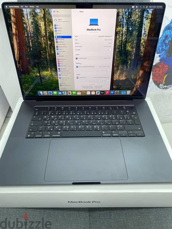 Used MacBook Pro 16inch M3 Max 48GB 1TB 6