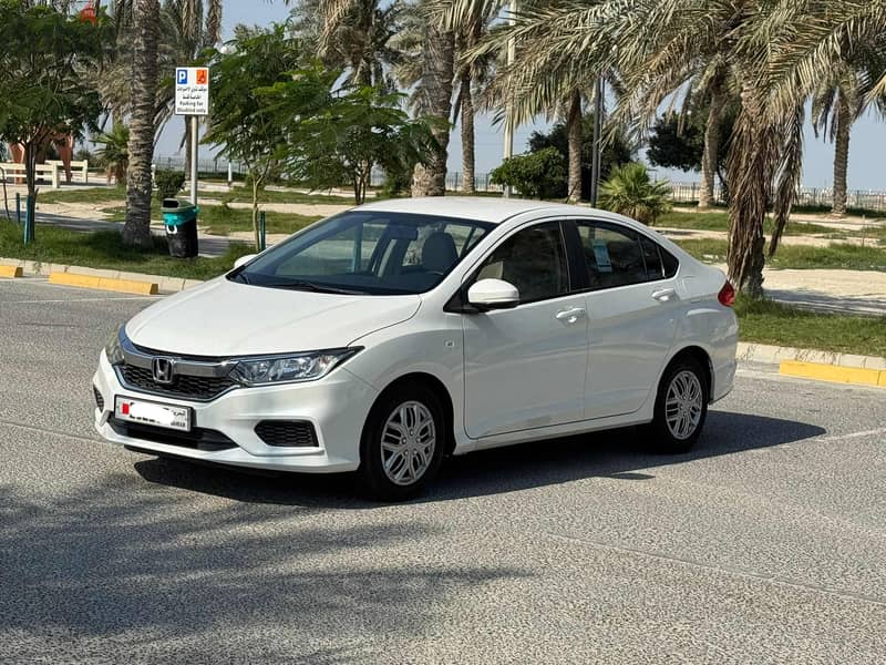 Honda City 2019 white 1