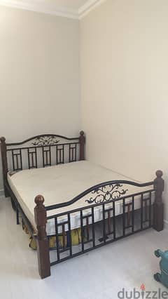 Bed frame and medicated mattress for urgent sale 0