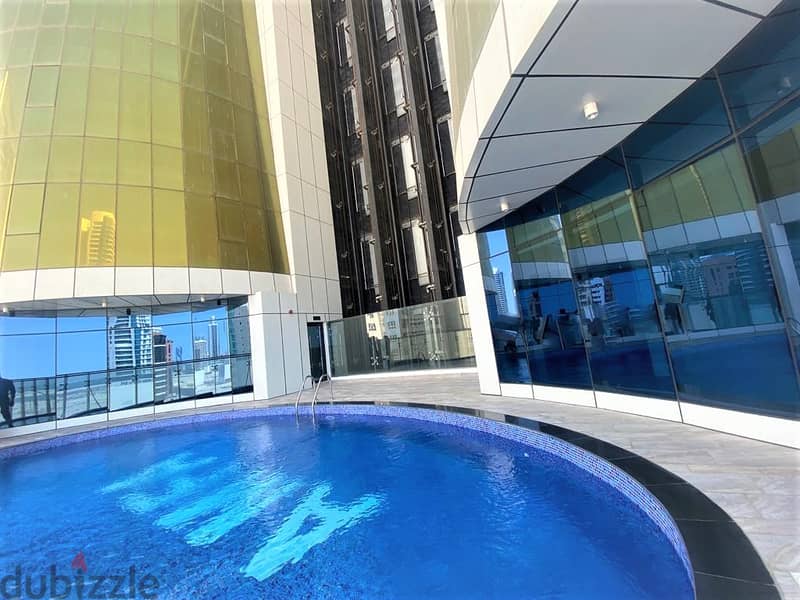 Modern 1BR 2BATH Apartment For Rent in seef 10