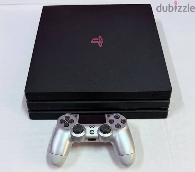 PS4 Pro 1TB 4K Gaming Fully Working Original Controller 0