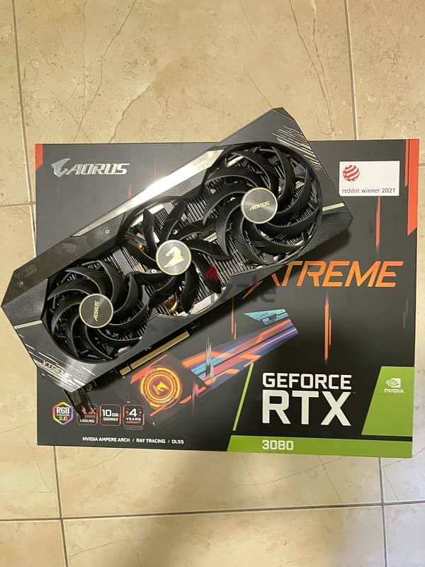 gigabyte rtx 3080 aorus extreme 0