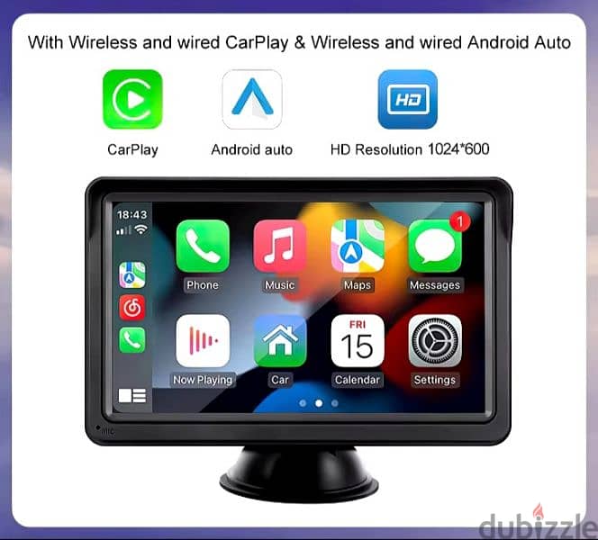 Portable Car player 5