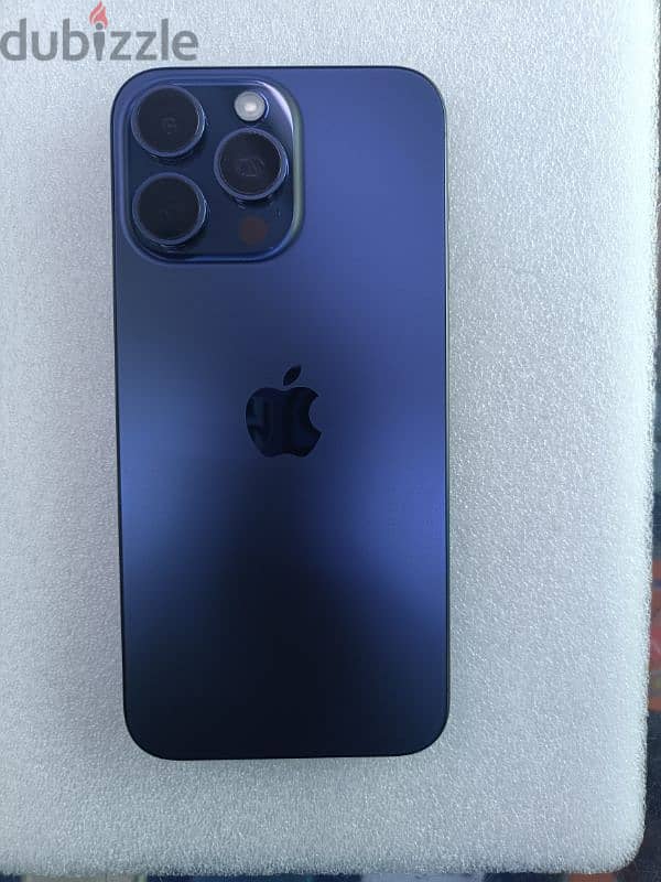 iPhone 15pro max. 256GB. Titanium Blue. 1