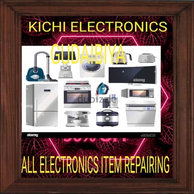 TV & ALL ELECTRONICS ITEM REPAIRING AVAILABLE