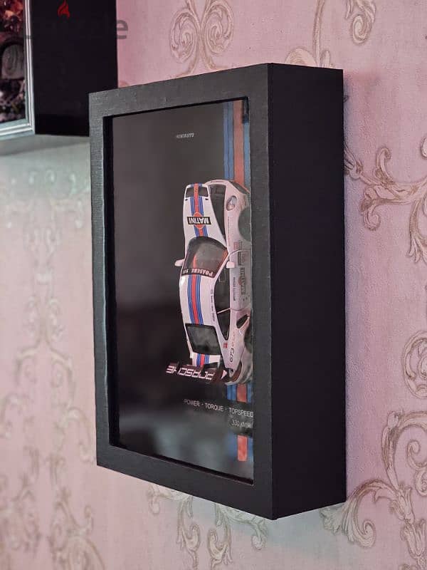 Porsche 3D Photo Frame Decoration 10