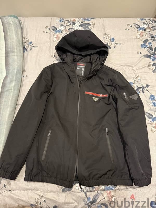 prada jacket and lamborghini 1