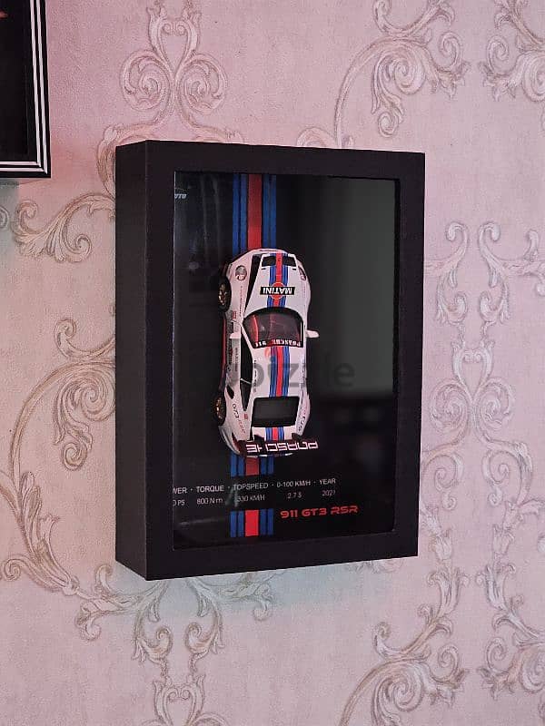 Porsche 3D Photo Frame Decoration 11