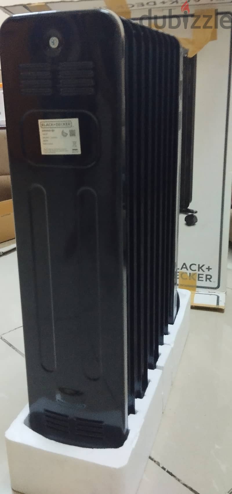 Black+Decker, 9 Fin Oil Radiator Black, 2000 Watts 5