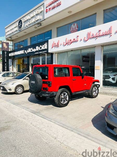 جيب رانجلر  صحاري 2014 jeep wrangler Sahara 7