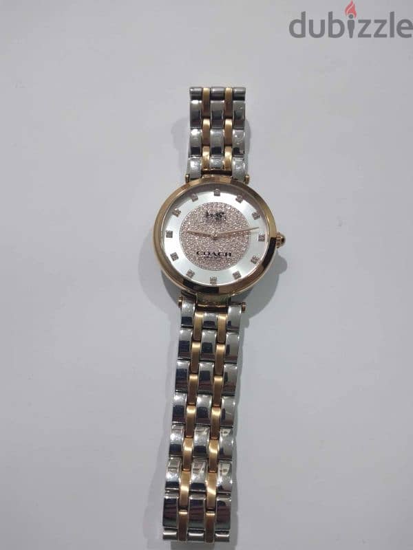 coach 2 tone watches gold and silver 1