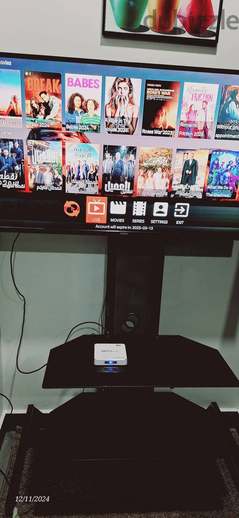 Android TV box with 6 months subscription 2