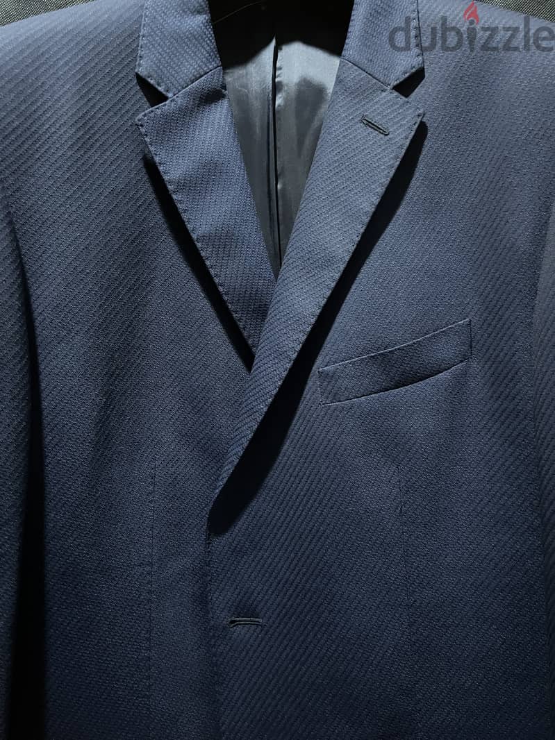 Boggi Milano blue blazer 1