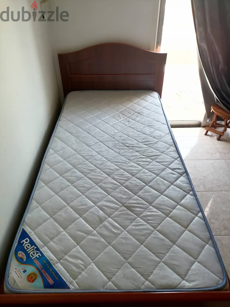 Medical Mattress and single bed in good condition hardly used!! 2