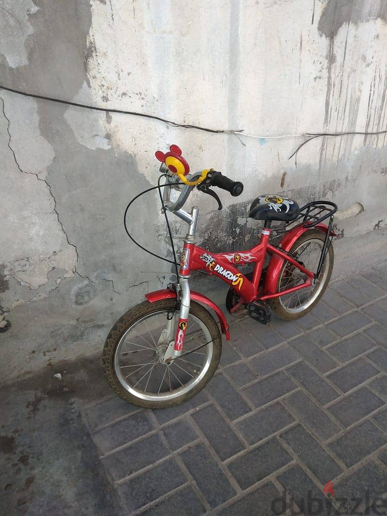 Bicycle in excellent condition for saleسيكل للاطفال بحالة ممتازة للبي 1