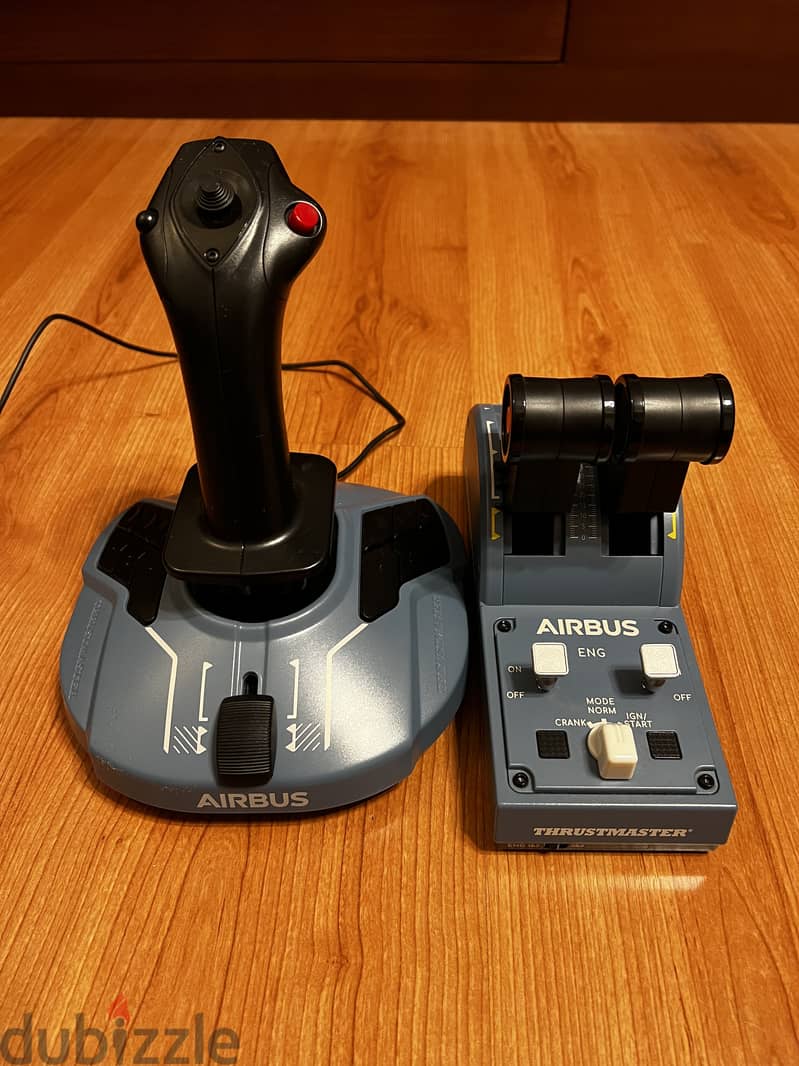 THRUSTMASTER- AIRBUS SIDESTICK AND THROTTLE 0