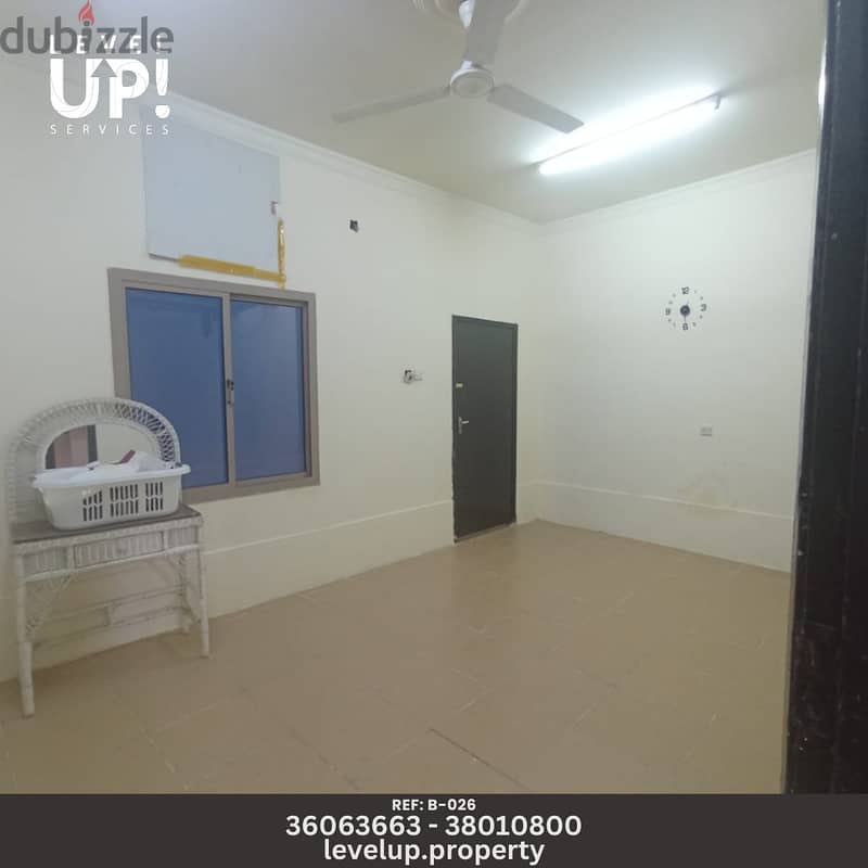 GOOD FLAT FOR RENT LOCATION MUHARRAQ REF B 026 3