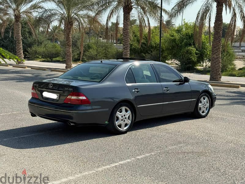 Lexus LS 430 2005 grey 5