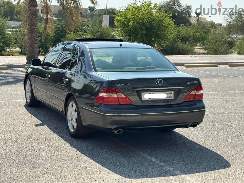 Lexus LS 430 2005 grey 6