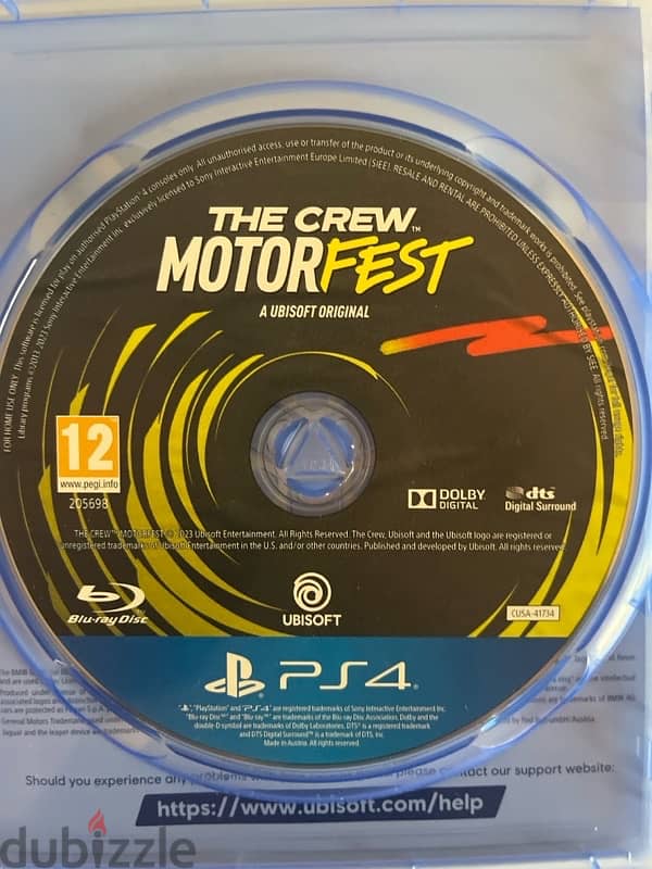 Steering Wheel Logitech G29 + Stand + PS4 TheCrewMotorfest CD optional 4