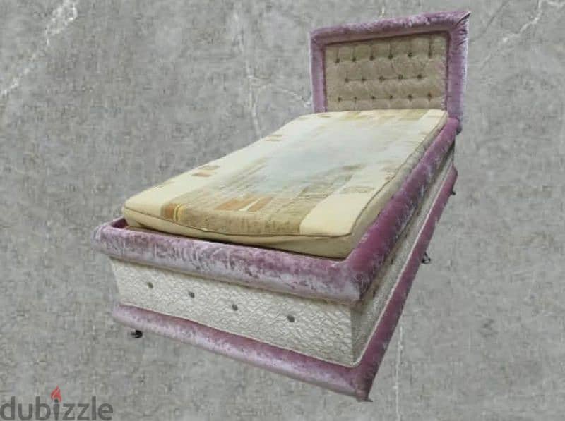 Bed with mattress, size: 190*90 cm 0