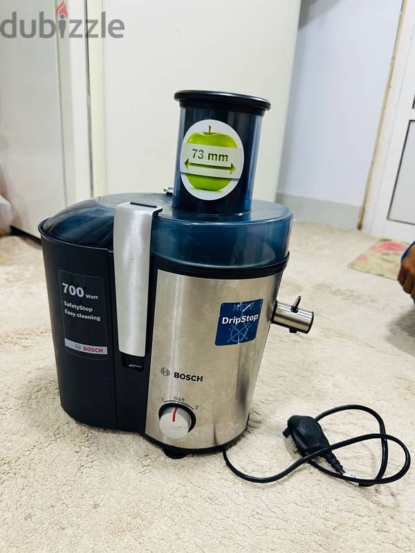 Bosch . juice machine used 0