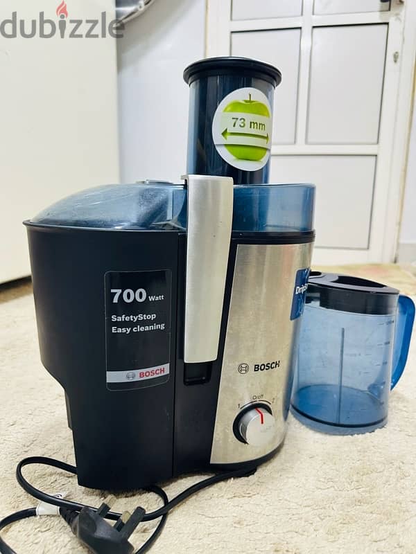 Bosch . juice machine used 3