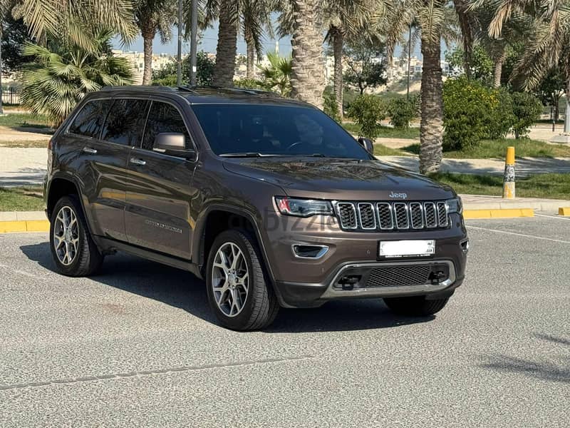 Jeep Grand Cherokee ltd 2020 brown 0