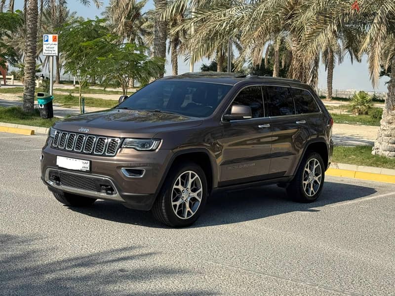 Jeep Grand Cherokee ltd 2020 brown 1