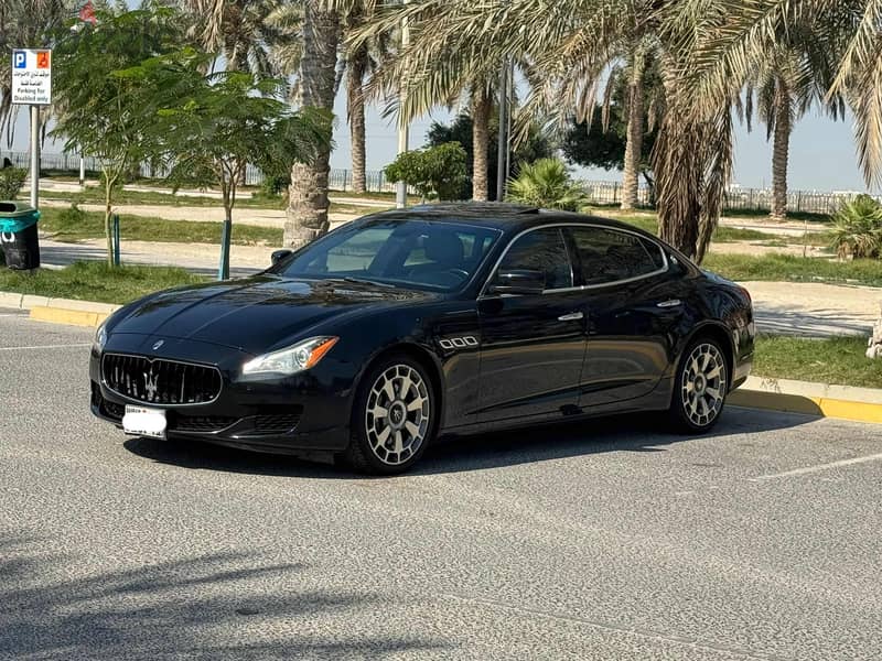 Maserati Quattroporte 2015 black 1