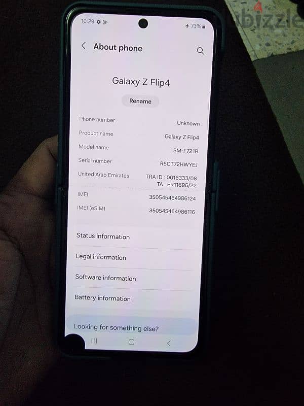 SAMSUNG FLIP 4 1 DOT WORKING GOOD 1