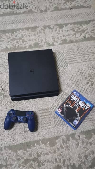 Ps4 slim 500gb 1 controller  1 game No open