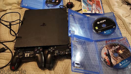 ps4 slim with games