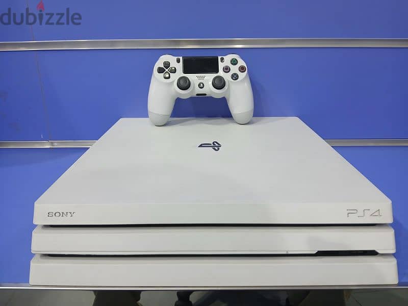 PS4 Pro white edition 1 TB for Sale 0