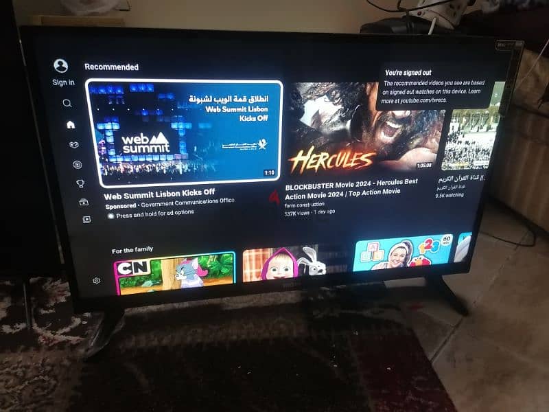 classpro 55 inch smart 4k android 0