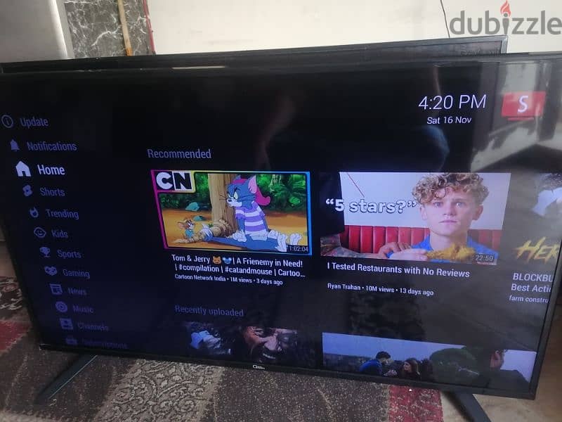 classpro 55 inch smart 4k android 1